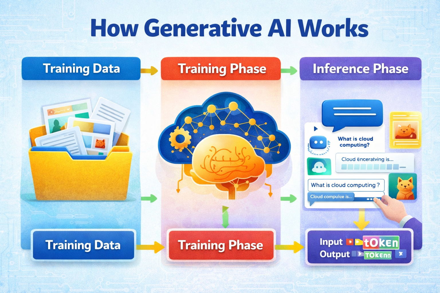 How Generative AI Works – Explained Simply