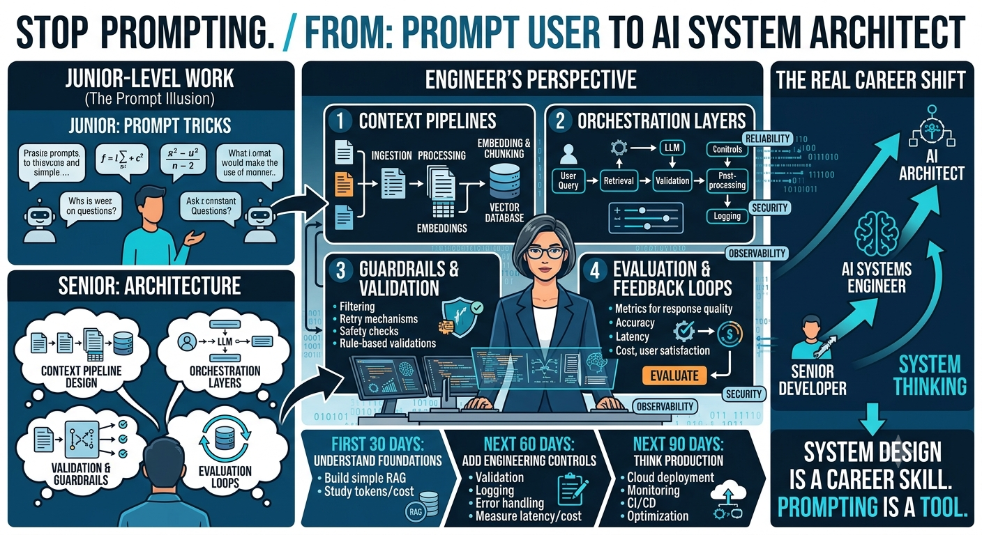 Stop Prompting. Start Designing AI Systems: The Real VibeShift