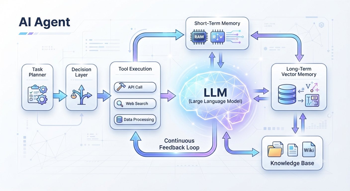 AI Agent Architecture: The Universal Blueprint for Building AI Agents