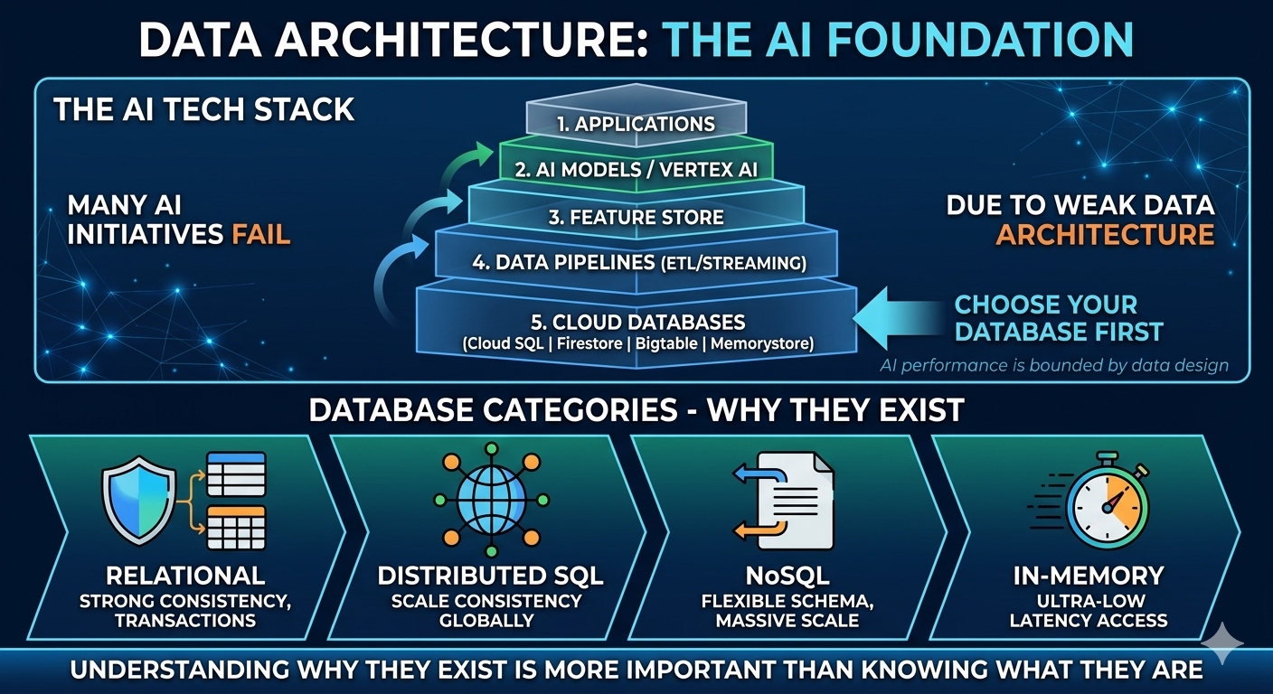 AI Starts with Data Architecture: Choosing the Right Database with an Engineering Mindset