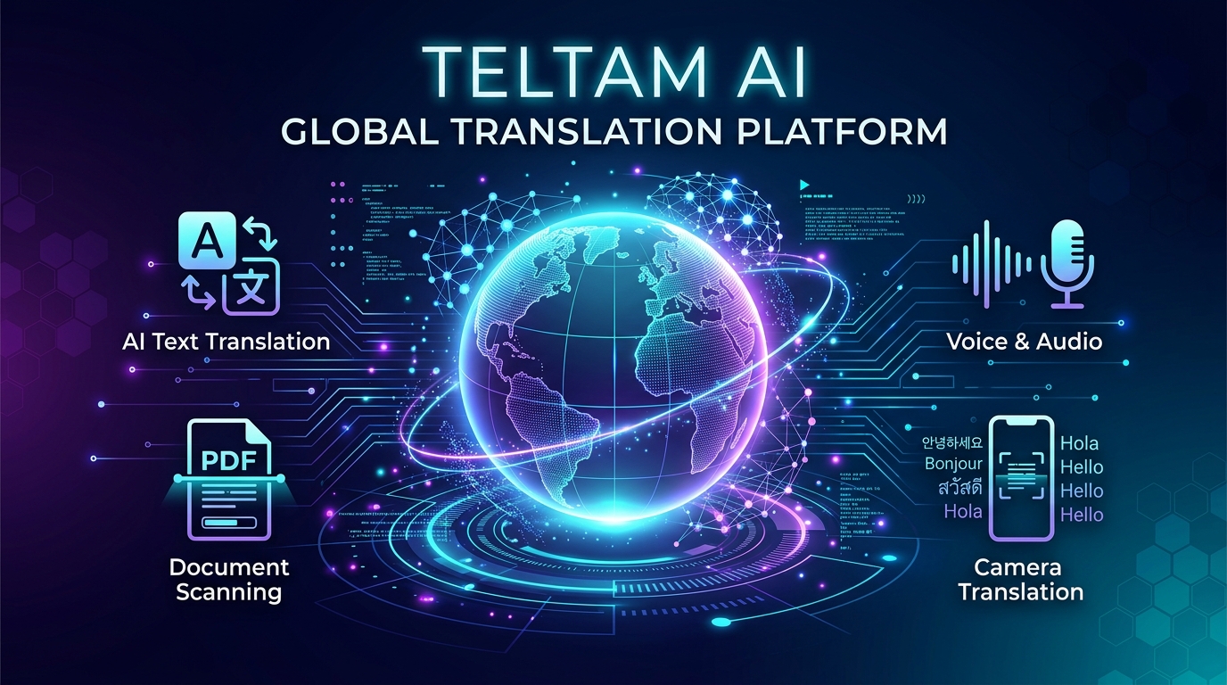 Teltam AI: The Ultimate All-in-One AI Translation Ecosystem