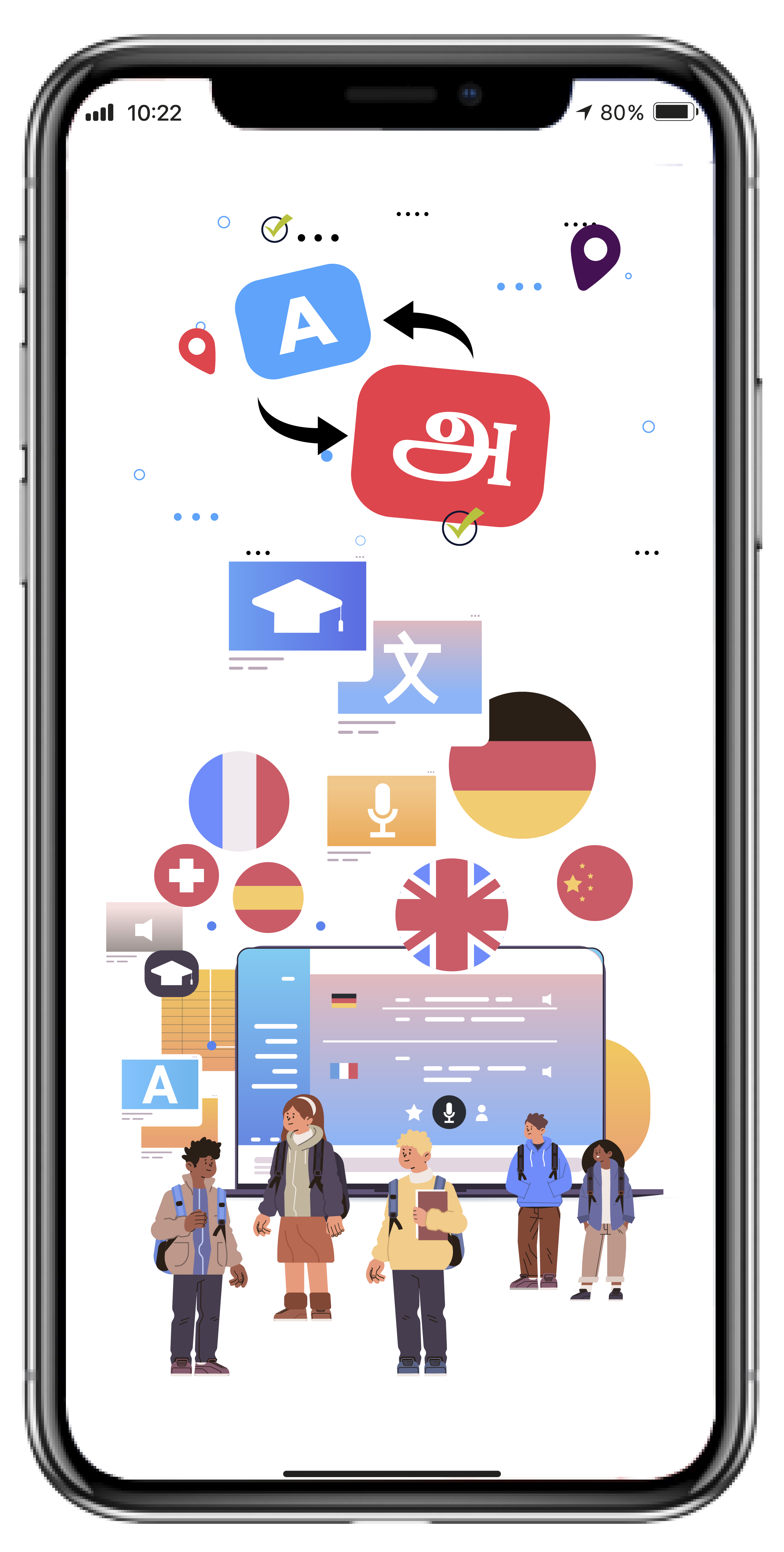 Translation App Mockup